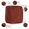 Classic Accessories Ravenna Water-Resistant 21x21x3" Patio Seat Cushion Cover, Spice 60-407-011701-RT - alternate 8